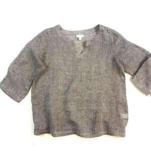 J. JILL Woven Linen Top